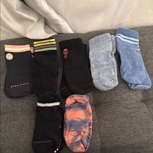 Pure Barre/Tavi Socks